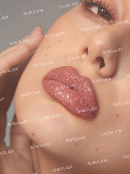 Набір для губ (олівець+блиск+глітер) Sheglam Lip Dazzler Glitter Center Debutante 2b1-500 фото