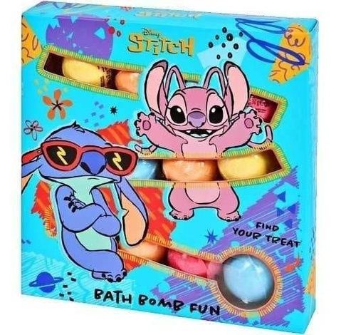 Набор бомбочек для ванной Disney Stitch 12 шт х 30 г 044-567 фото
