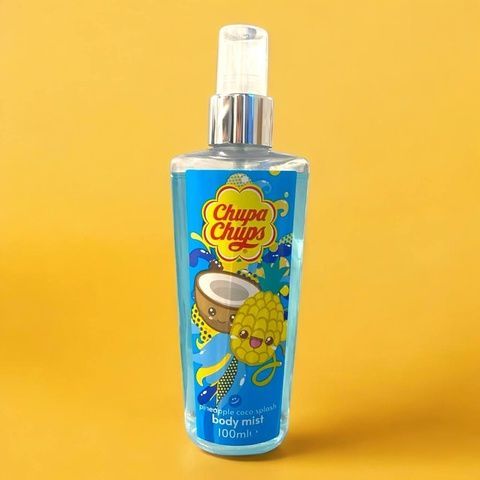 Парфюмированный спрей для тела Chupa Chups Pineapple Coco Splash 100 мл c03-cc0 фото