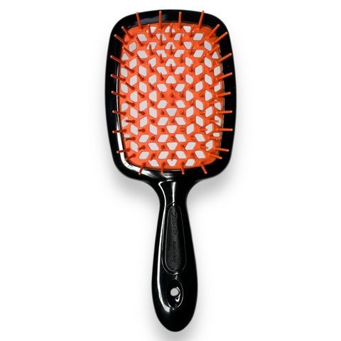 Щетка для волос Janeke Superbrush The Original Черный-Тёмно-оранжевый 0jm-cxs-jom фото