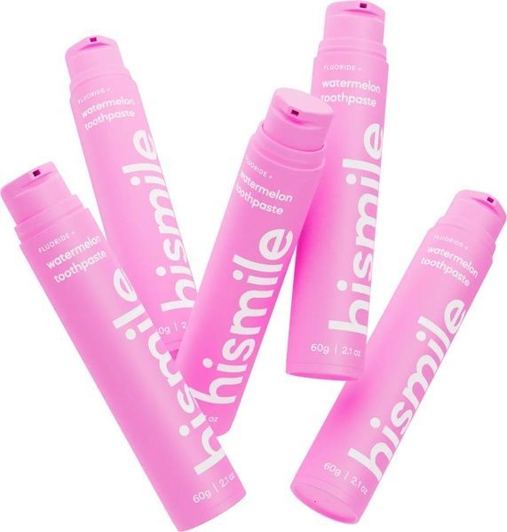 Зубная паста со вкусом арбуза hismile Watermelon Toothpaste 60 г 93568609 фото