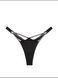 Трусики-стринги женские люксовые Victoria's Secret Starstruck Shine High-Leg Thong Panty черные r9r-nch-bra фото 2