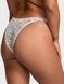Трусики-бразиліана жіночі мереживні Victoria's Secret Lace Brazilian Panty блакитні oh0-e88-vcw фото 3