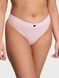 Трусики-стринги женские хлопковые с логотипом Victoria's Secret Logo Cotton Thong Panty розовые b1e-kmh-mjr фото 2