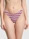 Трусики-стрінги бавовняні PINK Victoria's Secret Logo Cotton High-Leg Thong Panty білі 26i-sqq-cjf фото 3