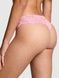 Трусики-стрінги жіночі безшовні PINK Victoria's Secret No-Show Thong Panty рожеві vum-c9j-r1i фото 2