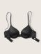Бюстгальтер с пуш-ап PINK Victoria's Secret Push-Up Bra черный 4ag-djq-k3t фото 2
