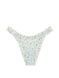 Трусики-бразиліана жіночі мереживні Victoria's Secret Lace Brazilian Panty блакитні oh0-e88-vcw фото 2