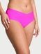 Трусики-чики женские бесшовные с кружевом Victoria's Secret No-Show Heart Mesh-Back Cheeky Panty фуксия xma-5co-ivs фото 3