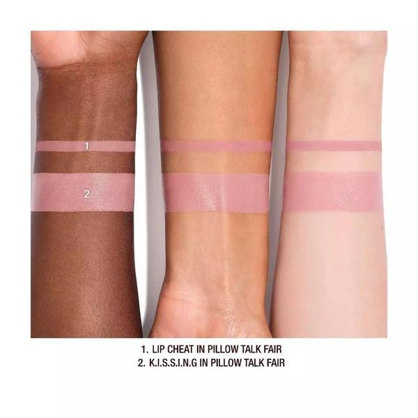 Набор для губ Charlotte Tilbury Mini Lipstick & Liner Set Pillow Talk Fair xaj-guw-4lf фото