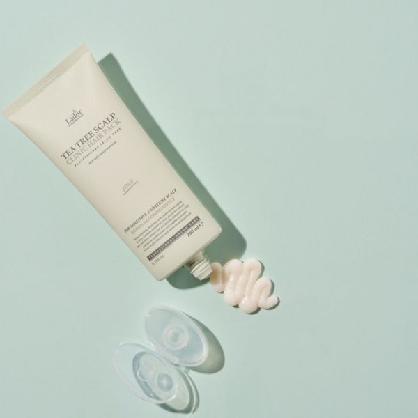 Пилинг-маска для кожи головы с чайным деревом L`ador Tea Tree Scalp Clinic Hair Pack, 200 мл 2ci-922 фото