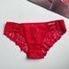 Трусики-чіки жіночі мереживні PINK Victoria's Secret червоні xg0-h83-m4v фото 1