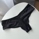 Трусики-чіки жіночі люксові Victoria's Secret чорні ily-sls-w1t фото 3