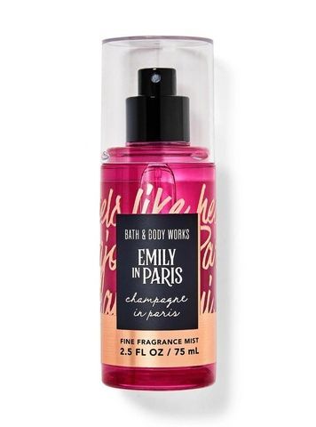 CHAMPAGNE IN PARIS Emily in Paris - парфюмированный мини-мист для тела Bath&Body Works, 75 мл 271-170 фото