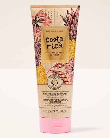 Крем-гель для душа Costa Rica Pink Pineapple Sunrise Body Wash Bath & Body Works 296 мл 028024730 фото