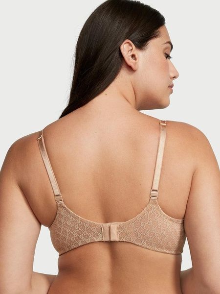 Бюстгальтер з пуш-ап Victoria's Secret Push-Up Demi Bra бежевый 6ug-btv-w4g фото