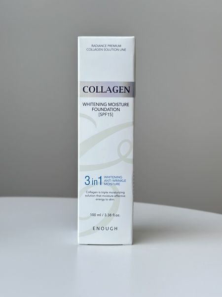 Осветляющий тональный крем ENOUGH Collagen Whitening Moisture Foundation SPF15, 100 мл Тон - 23 hyf-k2g-8n7 фото