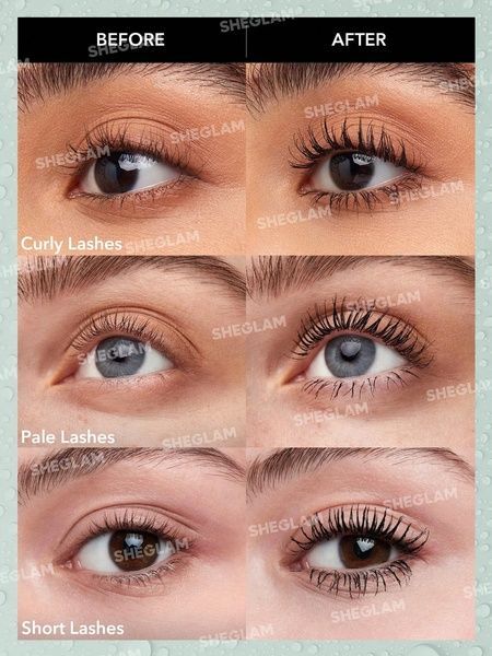 Тушь водостойкая для длины и объема ресниц Sheglam All-In-One Volume & Length Mascara 9c4-832 фото