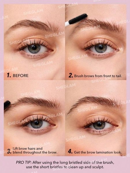 Фиксирующий гель для бровей Sheglam Set Me Up Brow Gel c67-b5c фото
