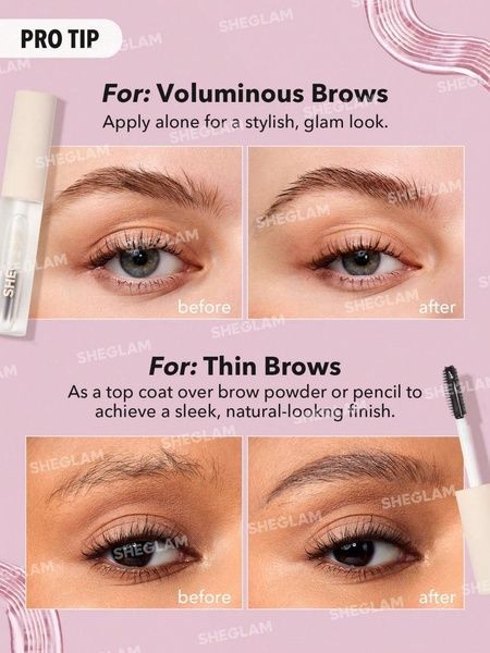 Фиксирующий гель для бровей Sheglam Set Me Up Brow Gel c67-b5c фото