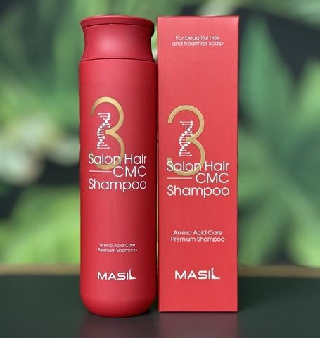 Укрепляющий шампунь для волос с аминокислотами Masil 3 Salon Hair CMC Shampoo, 300 мл b98-5b3 фото