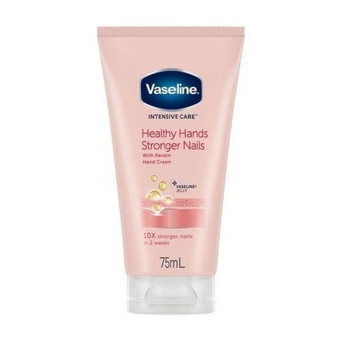 Крем для рук и ногтей Vaseline Intensive Care с кератином, 75 мл 2b4-ab5 фото