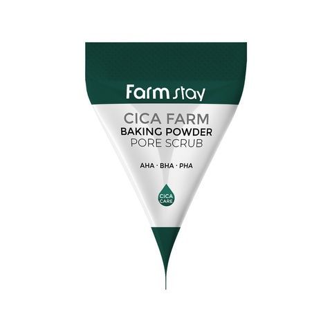 Содовый скраб с центеллой азиатской FARMSTAY Cica Farm Baking Powder Pore Scrub, 7 г ic3-31a фото