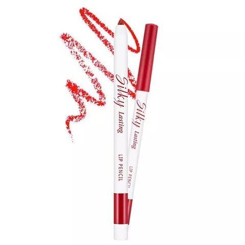 Автоматический карандаш для губ Missha Silky Lasting Lip Pencil RD04-Apple Burnt ir1-ae9-ie9 фото