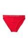 Трусики-бикини женские с микрофибры Victoria's Secret Seamless Bikini Panty красные  7go-p1i-nxt фото 1