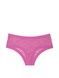 Трусики-чики женские бесшовные с кружевом Victoria's Secret No-Show Lace Cheeky Panty сиреневые sdc-h99-cx0 фото 1