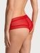 Трусики-чики женские кружевные Victoria's Secret Heart Lace Cheeky Panty красные a3x-s9t-kab фото 2