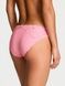 Трусики-бікіні жіночі бавовняні Victoria's Secret Heart Eyelet Cotton Bikini Panty рожеві 4f7-kuv-65l фото 2