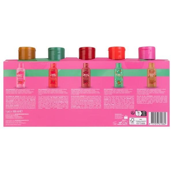 Подарочный набор гелей для душа новогодний Winter Glow Surprise 3ba-a41 фото