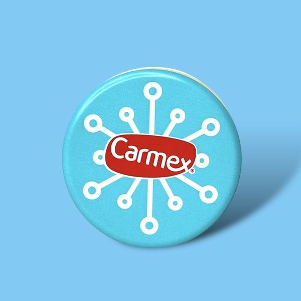 Бальзам для губ (блакитний) Carmex Medicated Lip Balm Holiday Jars, 7,5г 768-i3i фото
