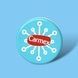Бальзам для губ (блакитний) Carmex Medicated Lip Balm Holiday Jars, 7,5г 768-i3i фото 2