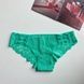 Трусики-чики женские кружевные PINK Victoria's Secret зеленые lrj-4kp-hc7 фото 1