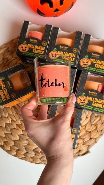 Свечка October Halloween Candle Lumar 80a-6b0 фото