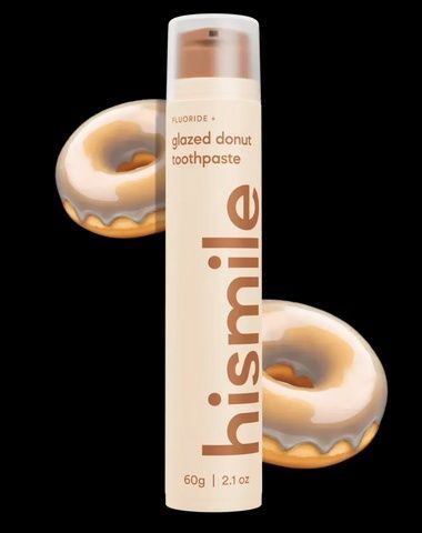 Зубна паста зі смаком глазурованого пончика hismile Glazed Donut Toothpaste 60 г 93573207 фото