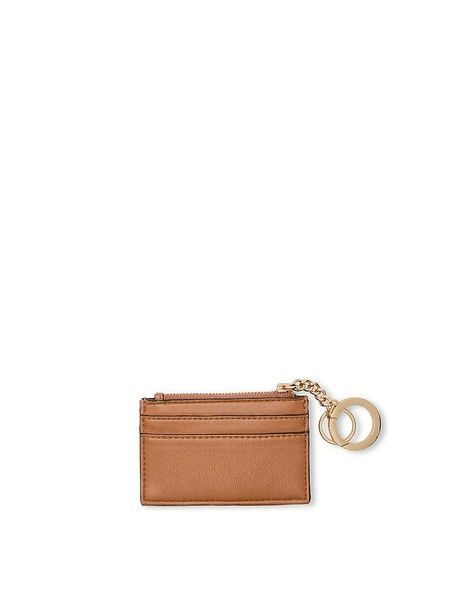 Картхолдер-брелок жіночий Victoria's Secret Card Holder Keychain коричневий 753-65i фото