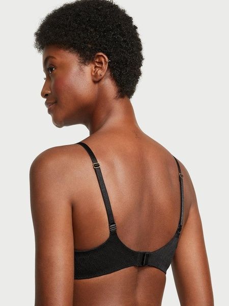 Бюстгальтер з пуш-ап Victoria's Secret Push-Up Demi Bra чорний l61-bu8-v75 фото