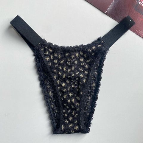 Трусики-бразилиана женские PINK Victoria's Secret черные 55y-gqj-tee фото