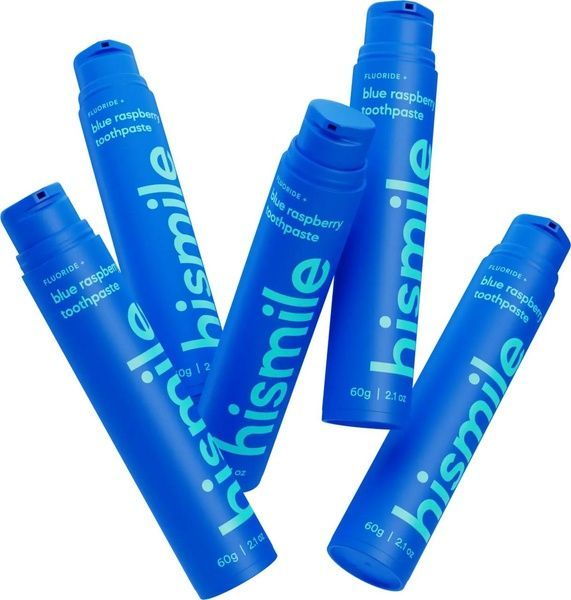 Зубна паста зі смаком блакитної малини hismile Blue Raspberry Toothpaste 60 г 93572903 фото