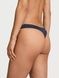 Трусики-стринги жіночі бавовняні Victoria's Secret Stretch Pointelle High-Leg Scoop Thong Pantyy сині  0ul-8q8-6sc фото 2