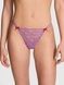 Трусики-стринги женские PINK Victoria's Secret Wink V-String Panty фиолетовые ohg-7z3-z1b фото 1