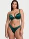 Трусики-стринги женские люксовые Victoria's Secret Strappy Back High-Leg Thong Panty зеленые 3x7-yw4-su7 фото 4
