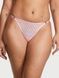 Трусики-стрінги жіночі люксові Victoria's Secret Adjustable String Thong Panty рожеві vqf-cbi-yeg фото 1