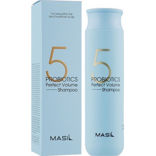 Шампунь з пробіотиками для об&lsquo;єму волосся Masil 5 Probiotics Perfect Volume Shampoo 300 мл 1000100042201 фото