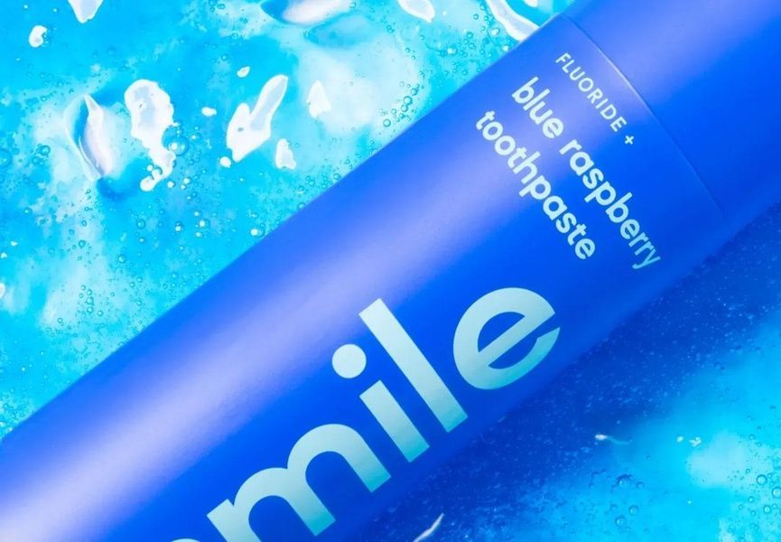 Зубна паста зі смаком блакитної малини hismile Blue Raspberry Toothpaste 60 г 93572903 фото