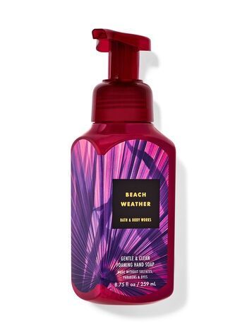 Мыло-пенка BEACH WEATHER Bath&Body Works, 259мл 9a2-376 фото