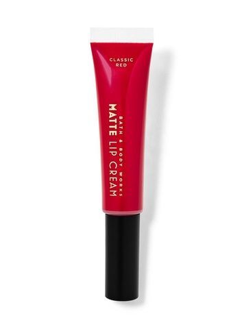 Блеск для губ Bath&Body Works Matte Lip Cream Classic Red b3b-171 фото